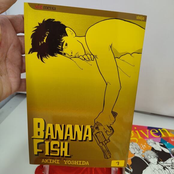 5X Mixed Manga lot Collection Viz Media Demon Slayer Given Claymore Banana Fish - Picture 2 of 13